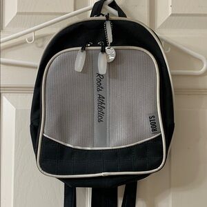 🌷3 for$25🌷Roots Athletics, Black, Grey & White Adjustable Strap Mini Backpack